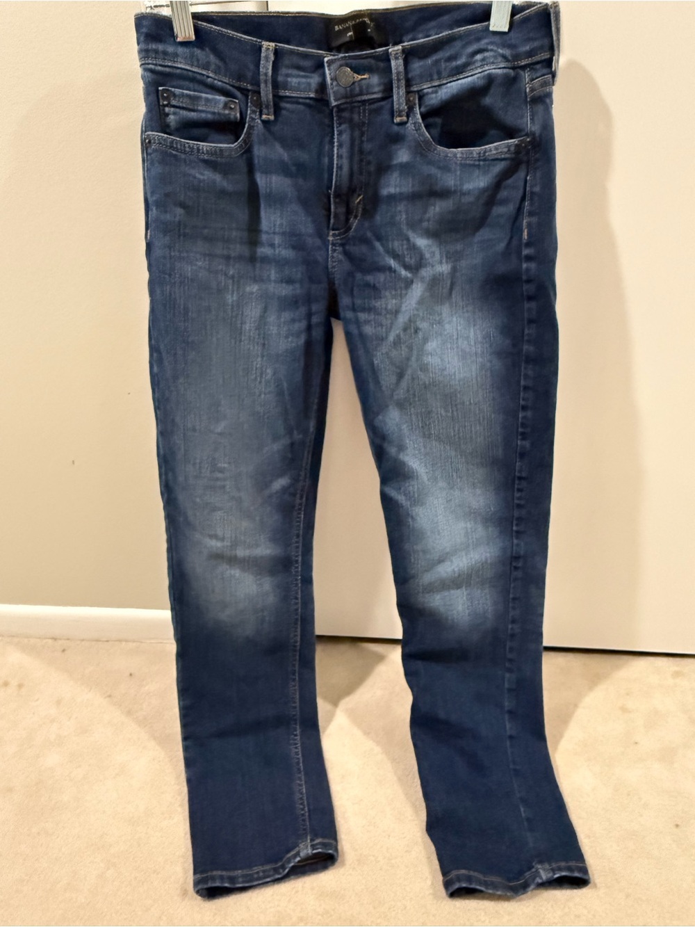 Banana Republic Dark Wash Straight Jeans